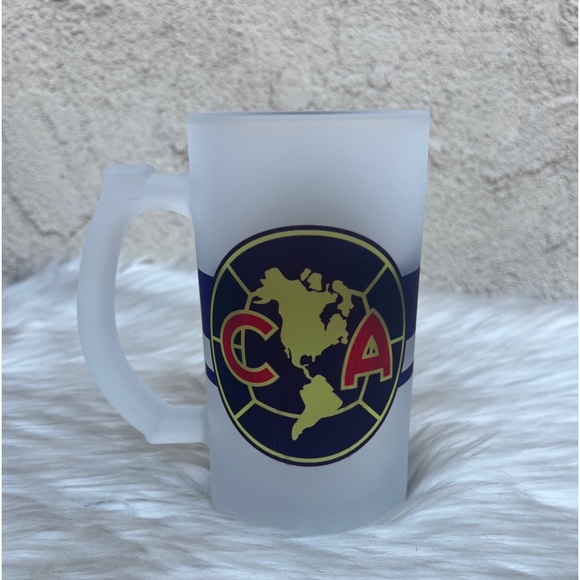 Club America 16oz Beer Glass Mug - Picture 2 of 5